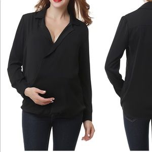Kimi and Kai surprise maternity blouse